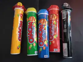 Permen Delfi Cha Cha Mini Tube 30g Permen Coklat Anak Delfi Cha Cha