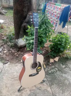 Gitar akustik elektrik cort
