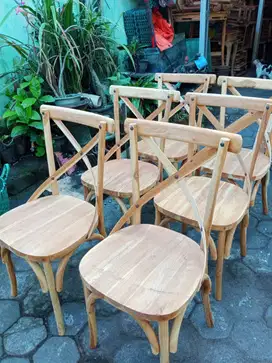 Mentahan Kursi Stefani Kayu Jati Asli - Siap Finishing, di Yogyakarta