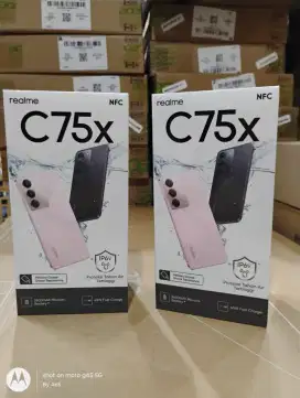 NEW! REALME C75X RAM 8/128GB, ANTI AIR, BISA NYELAM DAN POTO² DLM AIR
