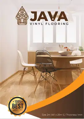 Karpet Vinyl Roll Motif Stone/Kayu Lantai Vinyl Meteran Tebal 1mm