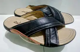 Snowfly London 079121 - Sandal Pria Casual Kulit Import Original