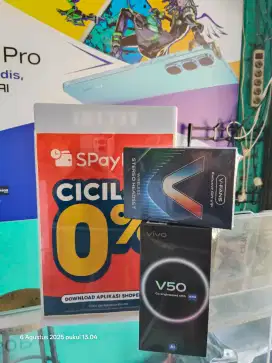 Vivo V50 5G ram 12/256gb termurah Garansi Resmi
