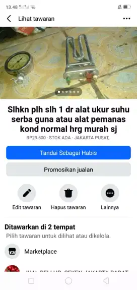 Slhkn plh slh 1 dr alat pemanas serba guna atau sblh nya kond normal