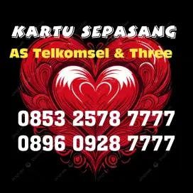 Nomor cantik sepasang