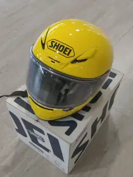 Helm Shoei Z7 yellow bright size XL Fulset mulus like new