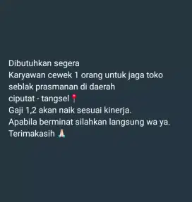 Loker Seblak Prasmanan