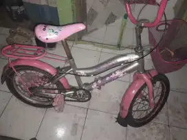 Sepeda anak cewek FAMILI UKURAN 16