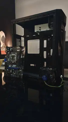 Casing PC + MoBo MSI H81M