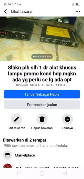 Slhkn plh slh 1 dr alat khusus lampu kedip2 kond hdp mgkn ada yg perlu
