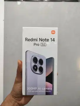 Xiaomi redmi note 14 pro 5g 8/256  baru
