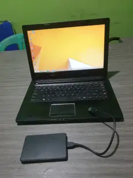 Laptop Lenovo G40-75 Ram 8gb, Ssd 240gb BONUS HDD EKSTERNAL 1TB