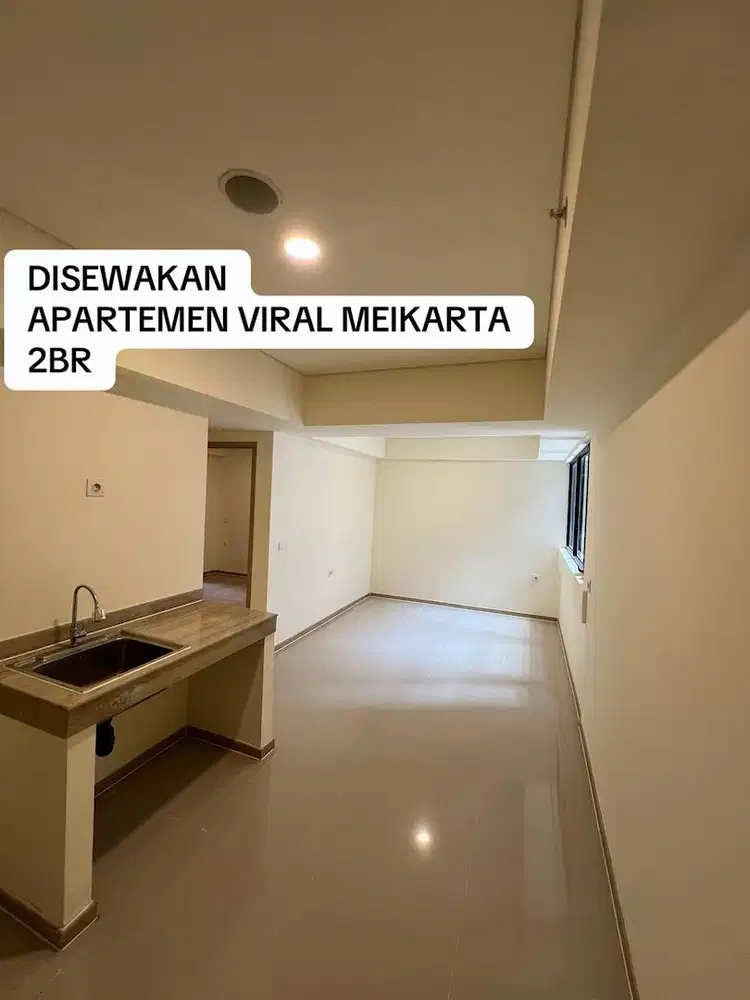 [LOW FLOOR] Disewakan Comfortable 2BR Apartment Meikarta
