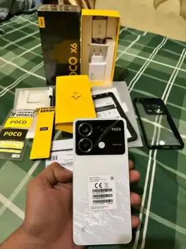 Poco X6 5G Ram 12/256GB Fullset Garansi masih Aktif