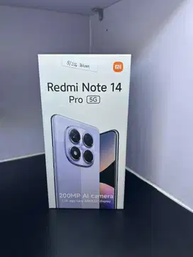 REDMI NOTE 14 PRO 5G RAM 8/256GB BARU GARANSI RESMI NASIONAL MSI