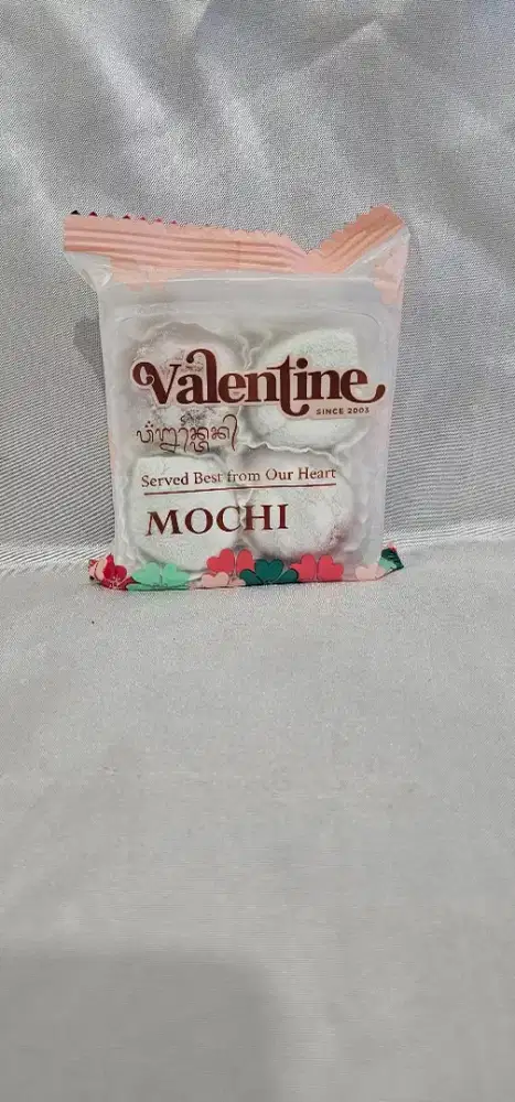 Kue mochi valentine