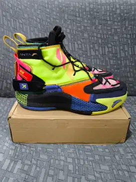 Sepatu Basket Badminton Tennis Volley Anta KT 5 Rare Size 42