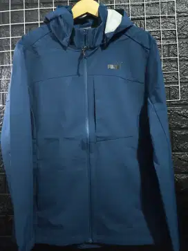 Jaket puma navy size L to XL dan Celana hitam
