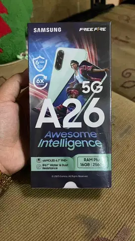 For sale Samsung A26 8/256gb (New) blm buka segel