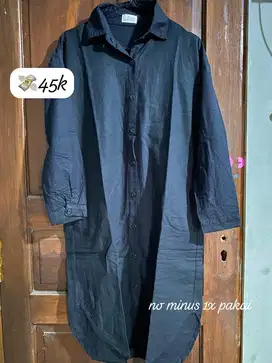 dres hitam sekali pakai