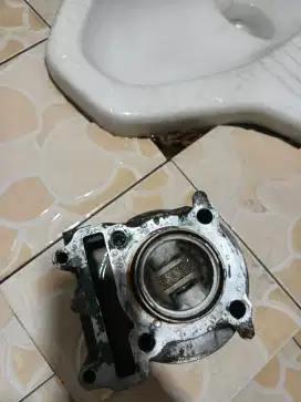Block seher dn kenalpot c di karbu original semua