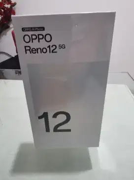 Oppo Reno 12 5G 12GB/256GB Baru Segel