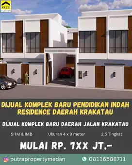 DIJUAL KOMPLEK BARUBPENDIDIKAN INDAH RESIDENCE KRAKATAU
