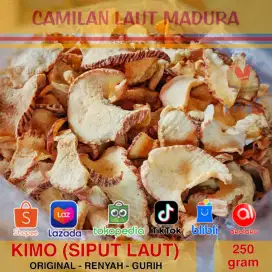 Kimo Siput Laut Cemilan Bebas Gluten Renyah Gurih Khas Camilan Snack