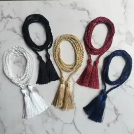 Belt Tali Tassel Rumbai ikat pinggang Cantik Elegan Homemade diy