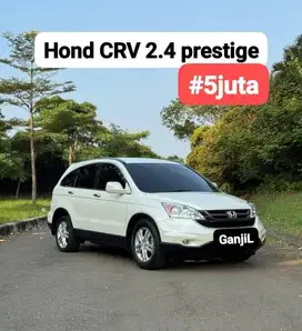Honda CRV 2.4 prestige at 2011 putih #5juta