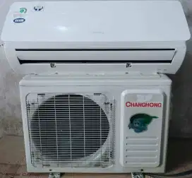 Jual ac Changhong 1/2 pk R410 lowwat 360 watt kondisi 95% ori semua
