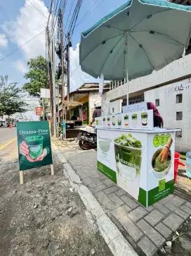 LOKER PENJAGA STAND MATCHA