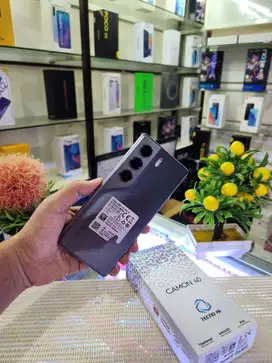 Tecno Camon 40 Ram 8+8Gb/ 256Gb Fullset Pemakaian 1 Bulan Like New