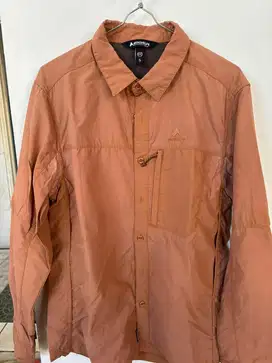 Kemeja Eiger Oranye Size S, Celana Consina Hijau Size L & 2 Bonus