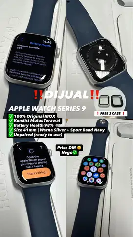 APPLE WATCH SERIES 9 LIKE NEW