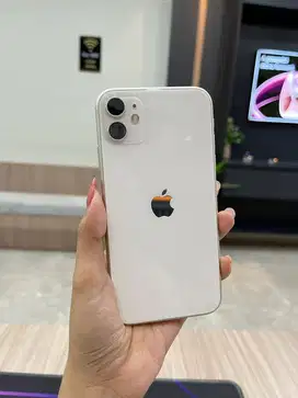 IPHONE 11 128 WHITE SECOND IBOX/RESMI INDO