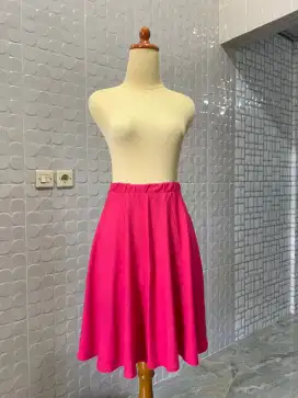 Preloved murah rok wanita pink