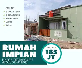 DIJUAL CLUSTER CANTIK 2 KAMAR SIAP HUNI BEBAS BANJIR DEKAT STASIUN