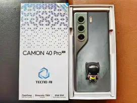 tecno camon 40 pro 5g 8/256 fullset