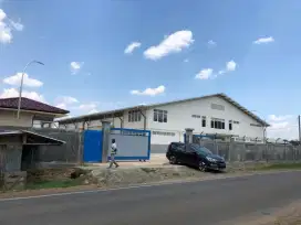 Jual Lahan Dan Bangunan Pabrik Bagus Di Daerah Subang, Jawab Barat.