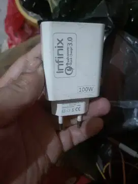 Kepala charger Infinix 100watt original