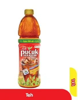 Teh pucuk kemasan jumbo