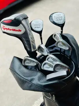 Set stik golf turlap Pemula