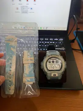 second ori / no box, Casio G-shock Dw 6900RH 2024 blue ocean.