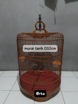 sangkar murai tarik plistur coklat