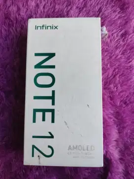 Dijual infinix note 12, 8/128
