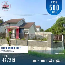 1965ASW.Rumah murah tanah luas di Citra Indah City Jonggol