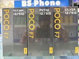 Baru…POCO F7 Ram 12 GB Memori 512 GB Garansi Resmi
