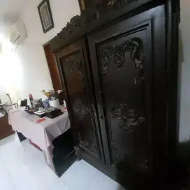 Lemari Jati 2 Pintu