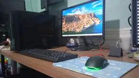 1 set Komputercore i5 + VGA GT 710 2gb + Layar 19